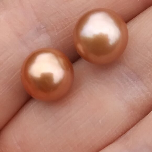 Honora Cultured Pearl Sterling Silver Earrings with original box - Picture 4 of 16